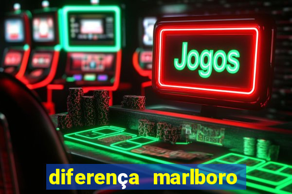 diferença marlboro red selection